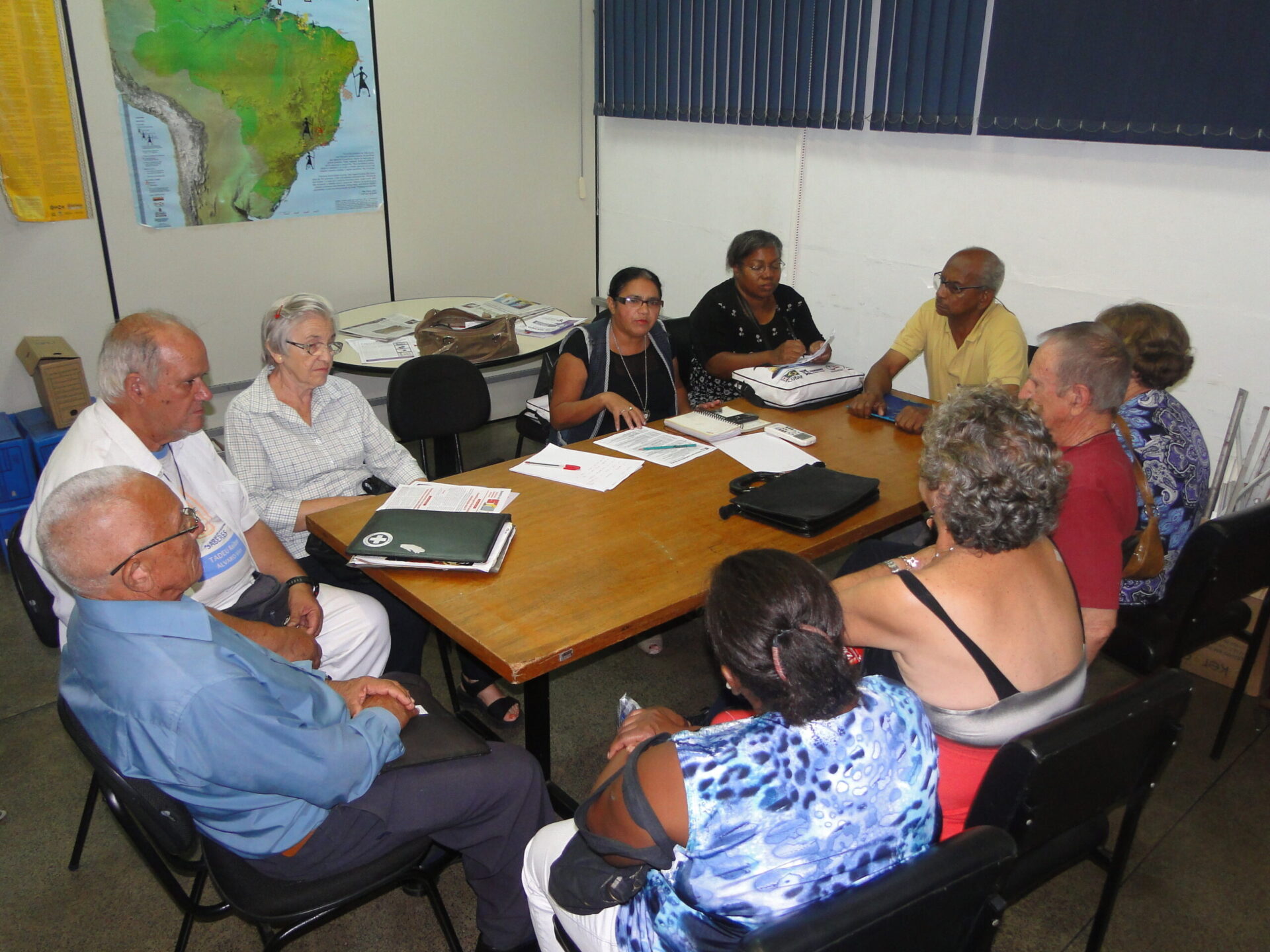 Reunião do Departamento de Aposentados