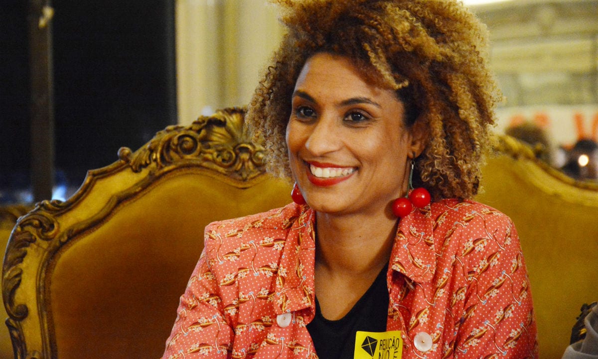 MARIELLE FRANCO, VEREADORA ASSASSINADA NO RIO DE JANEIRO. FOTO: MÁRIO VASCONCELLOS/CMRJ