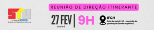 Amanhã, 27/02, tem reunião itinerante da Diretoria do STU no IFCH