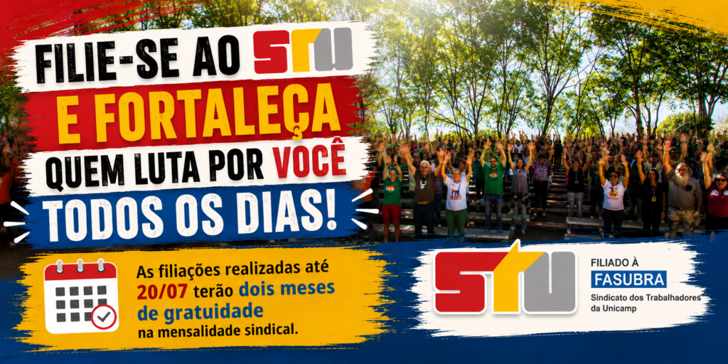 Filie-se ao STU e fortaleça quem luta por você todos os dias!