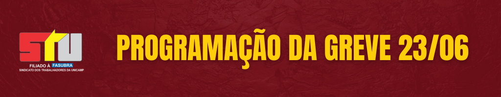 PROGRAMAÇÃO DA GREVE – 23/06/2026