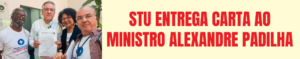 STU entrega carta ao ministro Alexandre Padilha e reforça luta contra a autarquização dos hospitais da Unicamp