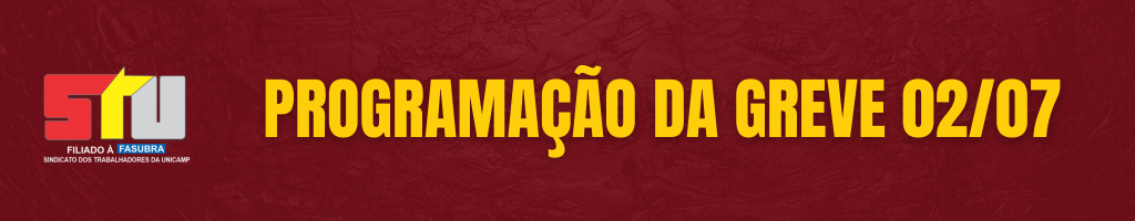 PROGRAMAÇÃO DA GREVE – 02/07/2026